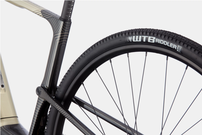 2021 Cannondale Topstone Neo Carbon 4 eGravel Bike in Silver-1